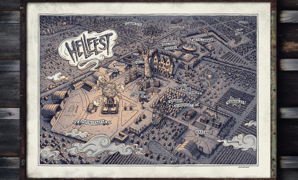 illustration-affiche-hellfest
